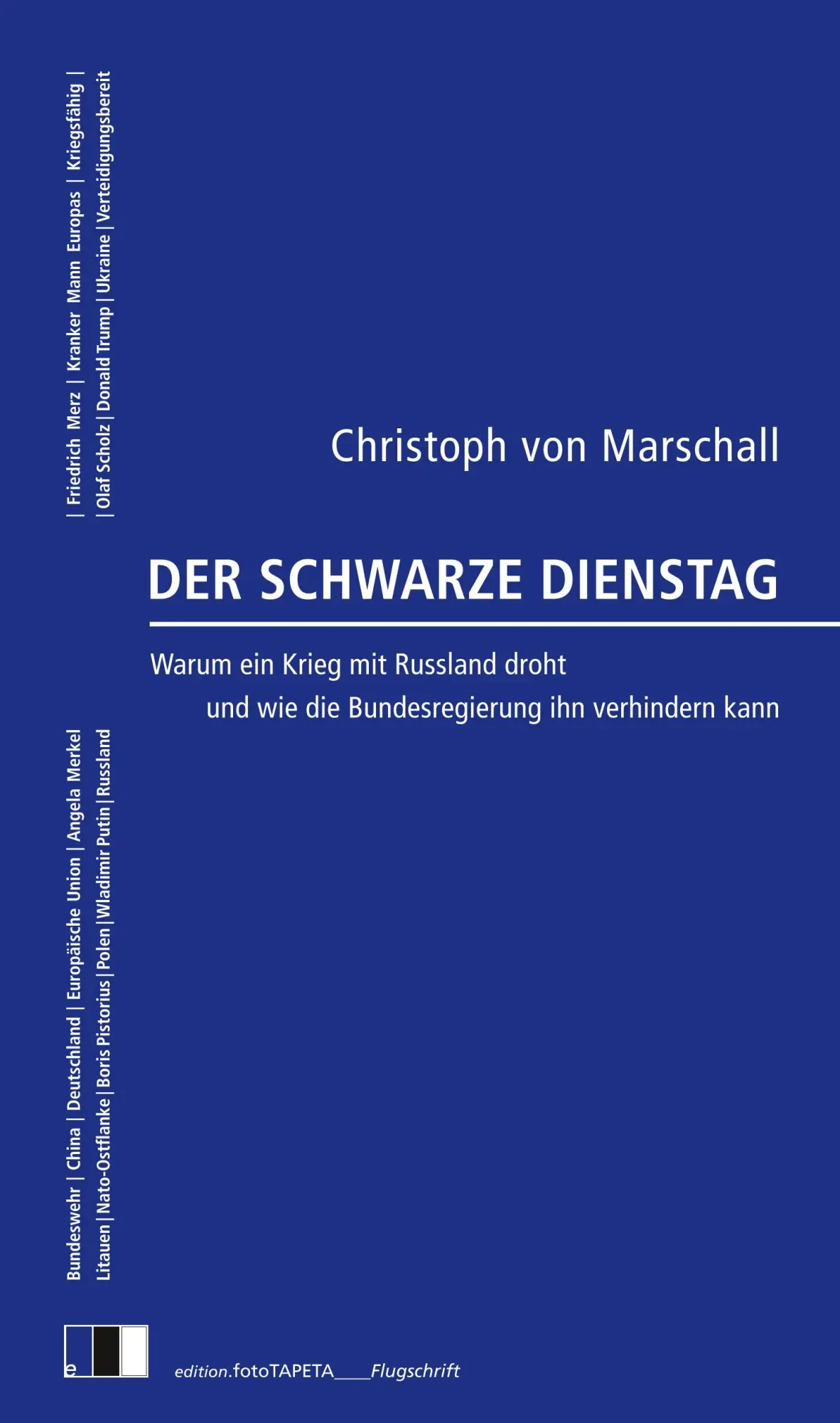 Cover: 9783949262524 | Der Schwarze Dienstag | Christoph von Marschall | Taschenbuch | 286 S.
